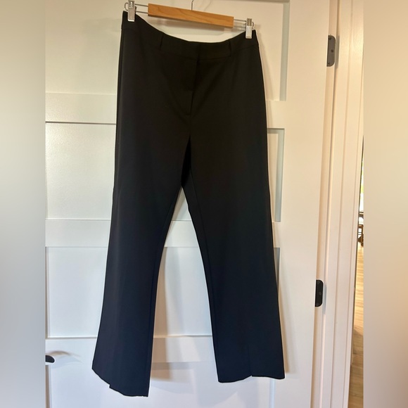 J. McLaughlin Deanne Black Straight Leg Pants Size 10 - Picture 4 of 5